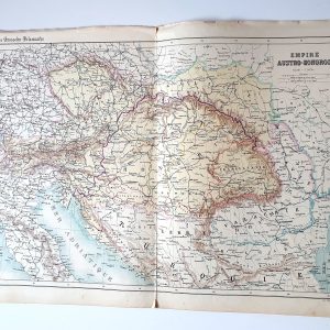 Carte de l'atlas Grosselin Delamarche Empire Austro-Hongrois