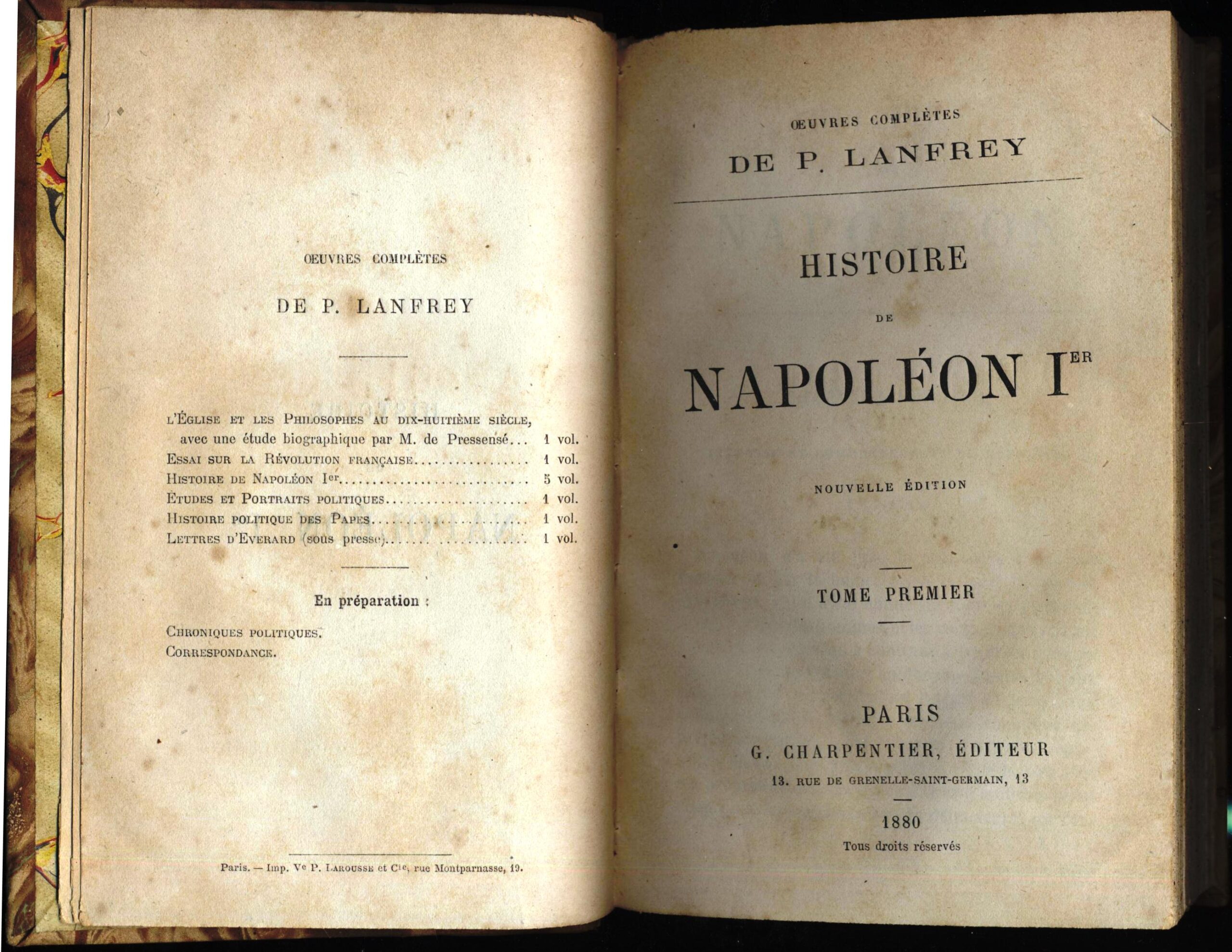 Histoire de Napoléon Ier en 5 volumes – Image 3