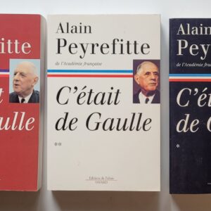 C'était de Gaulle 3 tomes