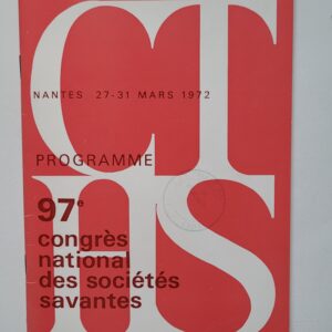 97e congres national societes savantes