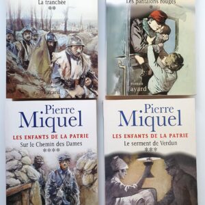 Les enfants de la patrie 4 tomes par Miquel 1914-1918