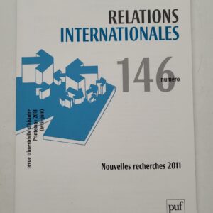 Revue Relations internationales n°146